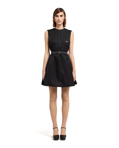 prada classic black dress|prada nylon sheath dress.